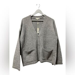 Max Studio Gray Cardigan – Small